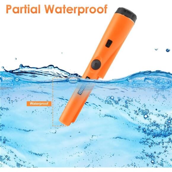 Metal Detector Pinpointer, Professional Waterproof Handheld Pin Pointer Wand - Picture 4 of 7
